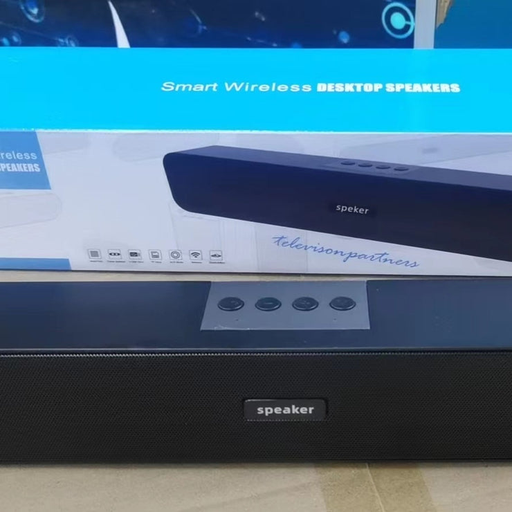 Double Desktop Bluetooth Speaker Long Sound Heater High Power EXTRA BASS Wireless Card Computer