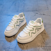 Women's Comfortable Platform Fashionable Breathable Casual Skateboard Shoes