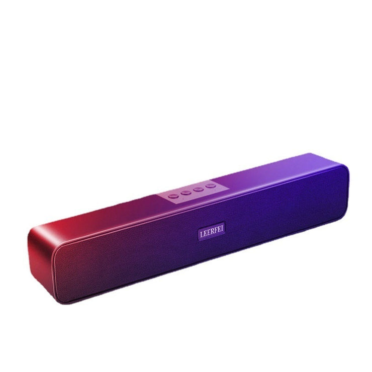 Double Desktop Bluetooth Speaker Long Sound Heater High Power EXTRA BASS Wireless Card Computer
